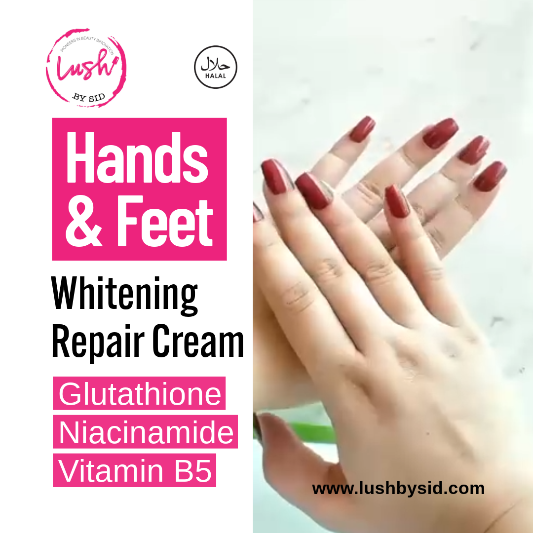 Lush by Sid – Hands & Feet Whitening Cream
