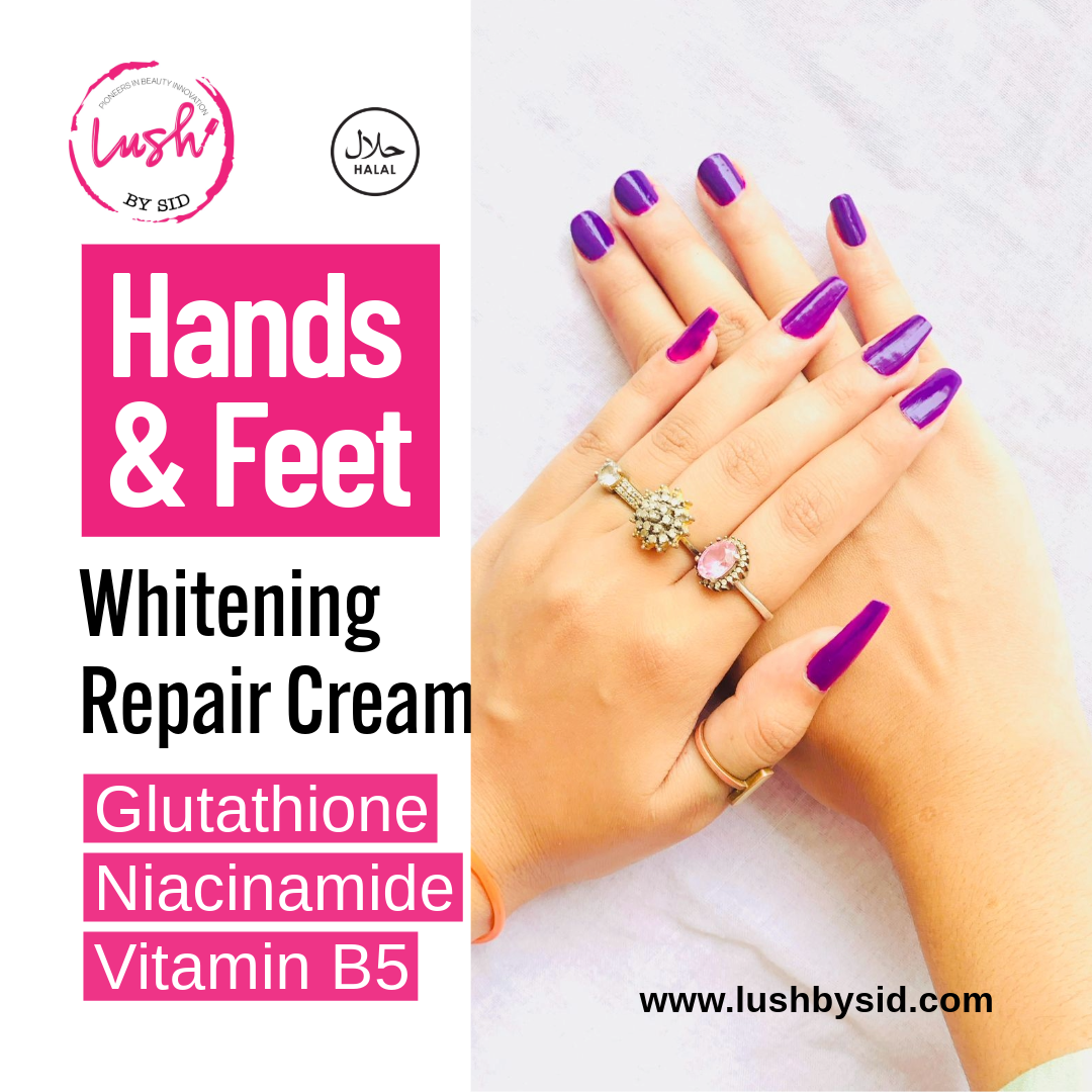 Lush by Sid – Hands & Feet Whitening Cream
