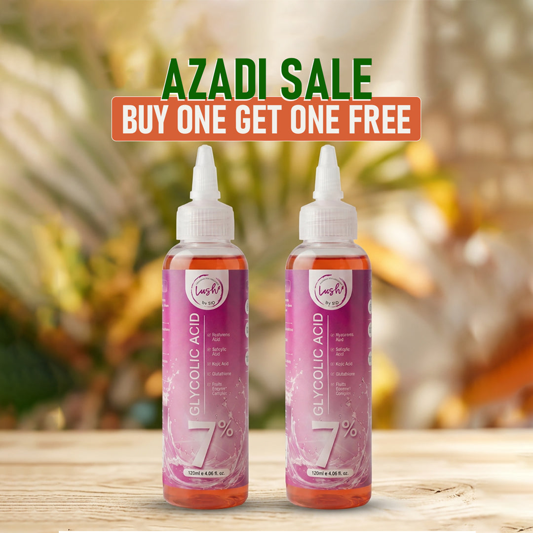 Lushbysid Glycolic Acid 7% Toner Buy 1 Get 1 Free