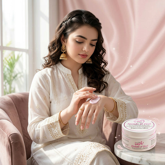 Lushbysid Hands & Feet Whitening Repairing Cream – Brighten, Repair & Nourish
