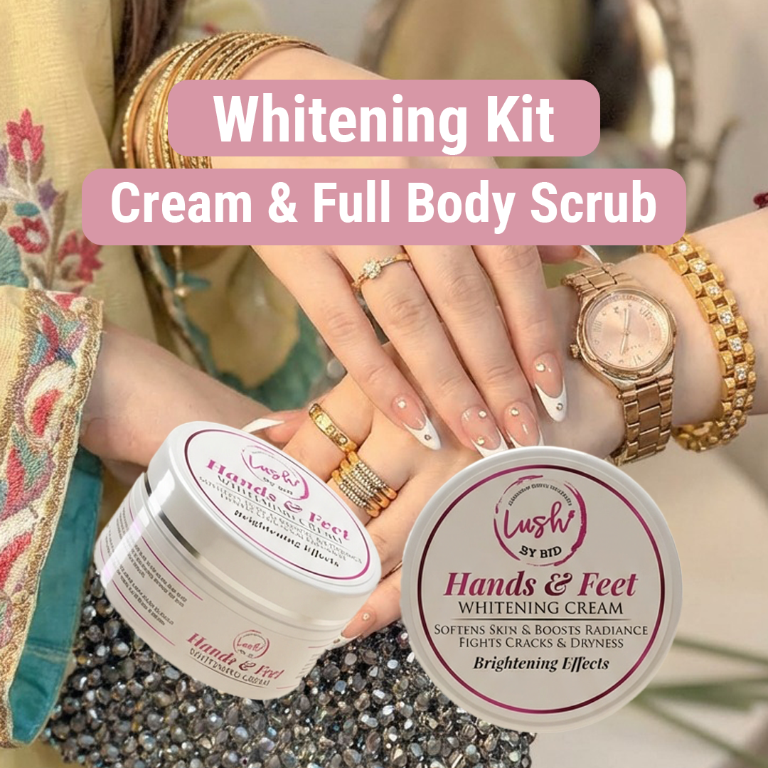 Lush by Sid – Hands & Feet Whitening Cream