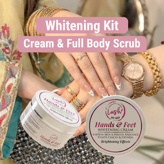 Lush by Sid – Hands & Feet Whitening Cream